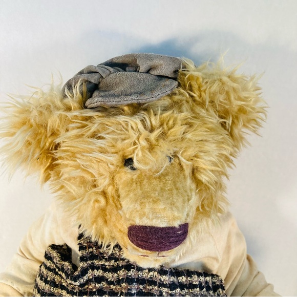 Vintage Lonnie St. Martin Homespun Collection 1998 Teddy Bear "Sam" Collectible - Picture 8 of 16